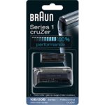 Braun Series 1 10B Foil & Cutter Replacement Head, Compatible with Previous Generation Series 1, SmartControl, CruZer