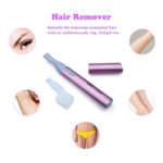 edealing 1 PCS Mini Rotatable Lady Hair Trimmer Razor Eyebrow Shaver Lady Remover Electric