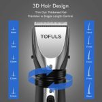 Hair Clippers – Professional Hair Clippers for Men, Mens Hair Clippers for Hair Cutting, Electric Hair Trimmer with Haircut Kit, Rechargeable Precision Hair Cutting Kit for Barbers with Extra Blade