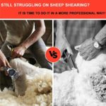 GDJOB Electric Wool Shears,500w Professional Sheep Shearing Clippers, Pet Farm Supplies for Shaving Fur Wool in Sheep, Goats, Cattle, Farm Livestock Pet