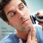 Philips Norelco Electric Shaver 5750, Wet & Dry, S5660/84, with Turbo+ mode, Precision Trimmer, and SmartClean