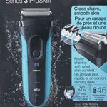 Braun Electric Razor for Men, Series 3 3010S Electric Shaver, Rechargeable, Wet & Dry Foil Shaver