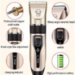 MISCYDER Electrical Pet Clipper Professional Grooming Kit Rechargeable Pet Cat Dog Hair Trimmer Shaver Cordless Set Animals Hair Cutting Machine