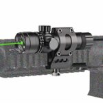 Feyachi GL6 Green Laser Sight with 45 Degree P13 Picatinny Rail Mount and Pressure Switch