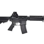 Soft Air USA Colt M4A1 M4 CQBR AEG Electric Airsoft Rifle with Adjustable Hop-Up, Black, 453 FPS
