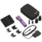 Wahl Professional Animal Arco Pet, Dog, Cat, and Horse Cordless Clipper Kit, Purple (#8786-1001)