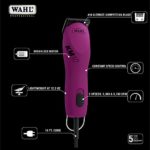 Wahl Professional Animal KM10 2-Speed Brushless Motor Pet, Dog, and Horse Clipper Kit, Berry (#9791-301)