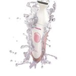 Philips Bikiniperfect Advanced HP6378 Bikini Trimmer Kit with Rechargeable Wet & Dry Use, 6 Attachments + Beauty Bonus, Pink/Opal