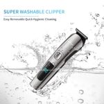 Boskinwang Beard Trimmer Hair Clipper for Men Nose Trimmer Electric Clipper 11 in 1 Gromming Kit