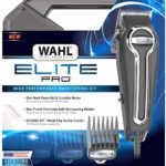 Wahl Clipper Elite Pro High-Performance Home Haircut & Grooming Kit for Men – Electric Hair Clipper & Trimmer – Model 79602