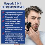 Upgrade 5-in-1 Head shavers for Bald Men Freedom Grooming Shaver Flex Series Grooming kit Head Shaver, Ergonomic Design?Cordless Waterproof