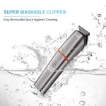 Boskinwang Beard Trimmer Hair Clipper for Men Nose Trimmer Electric Shaver 7 in 1 Gromming Kit