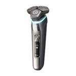 Philips Norelco 9800 Rechargeable Wet & Dry Electric Shaver, with Quick Clean, Travel Case, Pop up Trimmer and Charging Stand, S9987/85