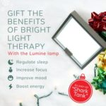 Circadian Optics Light Therapy Lamp. UV-Free LED Happy Mood Lamps for Seasonal Sunlight Changes. Full Spectrum Sun Lights for Work from Home. Lumine (Grey)