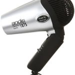 Andis 80020 1875-Watt Fold-N-Go Ionic Hair Dryer, Silver/Black