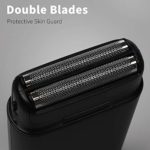 Electric Razor, Shaver, Portable Foil Shaver with Hard case in Double-Headed, USB Rechargeable, Great Gifts for Traveler