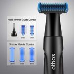 Othos Multi-functional Electric Grooming Razor Kit for Men Body Trimmer, Nose, ear, eyebrow trimmer with precision combs Wet and Dry use, Waterproof, AA Battery Operated (included)