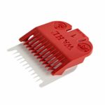 Wahl Professional Color Coded Comb Attachment #3114-603 – Red #1 – 1/8″ (3.0mm) – Great for Professional Stylists and Barbers