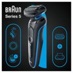 Braun Series 5 5035s Electric Shaver with Precision Trimmer, Stubble Beard Trimmer, Wet & Dry, Rechargeable, Cordless Foil Shaver, Blue