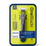 Philips Norelco OneBlade Hybrid Electric Trimmer and Shaver, QP2520/70
