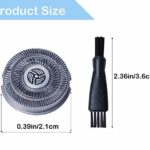 SW-S7105 Replacement Shaver Head Blades Compatible with SW-S7105 Waterproof Electric Razor Wet & Dry Rotary Shavers With Clean Brush