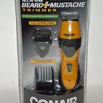 Conair for Men All-In-One Beard and Mustache Trimmer, yellow