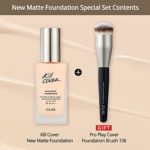 CLIO KILL COVER NEW MATTE FOUNDATION (Brush Set, 4 GINGER)