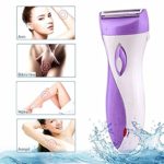 Electric Shaver for Women,Women Shaver. Wet/Dry Operation Razor,Ladies Electric Razor, Cordless Bikini Trimmer, Painless Under arm, pubic and Legs Hair Remover, Electric Lady Hair Remover.(Purple)