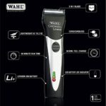 Wahl Professional Animal Chromado Lithium Pet, Dog, Cat, & Horse Corded/Cordless Clipper Kit, Black & Silver (#41871-0434)