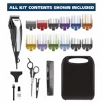 Wahl Home Haircutting Kit With Color Guards for Easy Identification – Model 79722