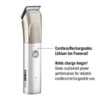 ConairMAN MetalCraft Cordless Lithium Ion Powered High Performance Metal All-in-1 Beard Trimmer for Men
