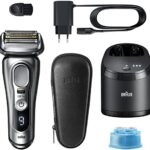 BRAUN Series 9 Pro 9467cc VS Wet & Dry Shaver with 5-in-1 SmartCare Center and Leather Travel case + 2 Additional cartreiges