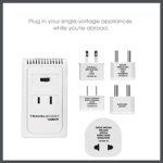 Conair Travel Voltage Converter with Plug Adapters, Universal Plug Adapters for Worldwide Travel by Travel Smart