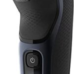 Philips Norelco Shaver for Men Series 3000 Rechargeable Wet/Dry Mens Electric Shavers Electric Razor for Men- Modern Steel Metallic