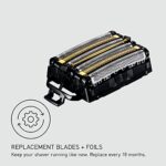 Panasonic Shaver Replacement Outer Foil and Inner Blade Set WES9600P, Compatible with ARC6 6-Blade, ES-LS9A-K and ES-LS8A-K