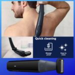 Philips Norelco body groomer Series 3000 body shaver Showerproof hair Trimmer For Men with Back Attachment