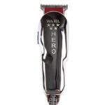 Wahl Professional 5-Star Hero Corded T Blade Trimmer #8991 – Great for Barbers and Stylists – Powerful Standard Electromagnetic Motor – Includes 3 Guides, Oil, and Cleaning Brush