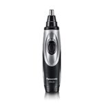 Panasonic Men’s Wet/Dry Nose & Ear Hair Trimmer with Vacuum Cleaning System, Broage Cleaning Cloth