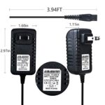 SLLEA AC/DC Adapter Charger for Philips Norelco Electric Shaver 1100 S1150/81 Power Cord