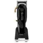 Wahl Professional – 5-Star Series Cordless Senior #8504-400 – 70 Minute Run Time – Includes Weighted Cordless Clipper Charging Stand #3801 – for Professional Barbers and Stylists