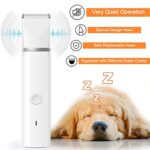 Veeconn Dog Clippers Grooming Kit Dog Hair Clipper-Low Noise Dog Paw Trimmer- Rechargeable Pet Cat Grooming Kit-Cordless Quiet Pet Nail Grinder Dog Shaver Trimmer for Dogs, Cats and Other Pets