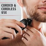 Viking Revolution Beard Trimmer for Men – Mens Electric Razor, Hair Clippers for Beard. Adjustable and Portable Beard Grooming Kit for Men.