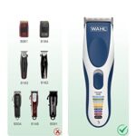 Wahl Charger 9649 Replacement for Wahl Color Pro Cordless Hair Clipper & Trimmer 9649, Arkare Hair Clipper Charger Cord AC Adapter for Whal 6.6FT (Only Fit for 9649)