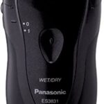 Panasonic ES 3831 K Men’s Electric Razor Bundle: Cordless Wet/Dry Shaver + 4AA Battery Pack + BluebirdSales Deluxe Cleaning Cloth