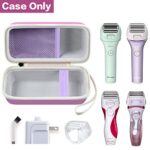 Case Compatible with Panasonic ES2207P/ ES2216PC/ ES2291D Electric Shaver for Women Cordless 3 Blade Razor Pop-Up Trimmer Close Curves. Ladies Shave Razors Holder Fits for Charger -Purple (Box Only)