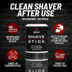 Eltron Shave Stick for use with All Electric Shavers | Shaving Stick | Pre Electric Shave | Sets Up Beard for Close, Comfortable Shaves (2-Pack)
