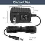 Charger for Remington PG525 Shaver for Remington PG6025B PG6015 PG6020 PG6111 WPG250 SCC100 Beard Trimmer Quick Recharge, Black