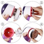 3 Pcs Fabric Shaver Blades Sharp Fabric Shaver Replacement Blade Compatible Quick Lint Removal Hair Ball Trimmer Blades for Remove Clothes Fabric Fluff