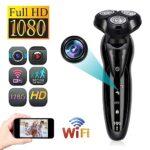 MAXVITAVELA Electric Shaver Pinhole Camera WiFi Mini Camera HD 1080P Micro Camera Shaver Wireless Surveillance Camera