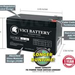VICI Battery 12V 9AH Battery for Razor EcoSmart Metro Electric Scooter Brand Product